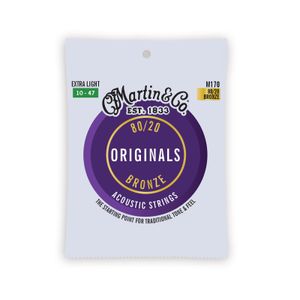 סט מיתרים 010 לגיטרה אקוסטית Martin Originals M170
