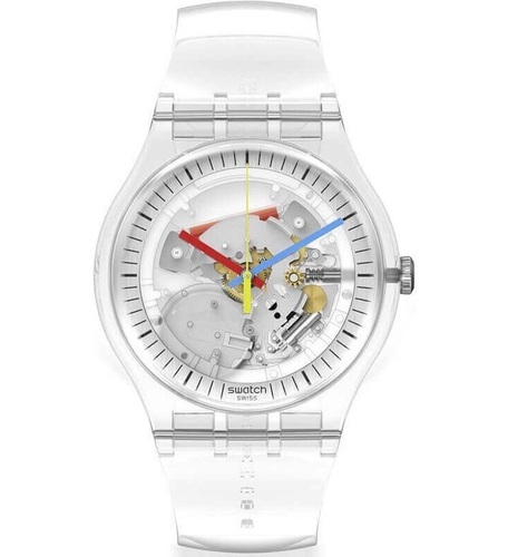 SWATCH SO29K100-S06 CLEARLY NEW GENT
