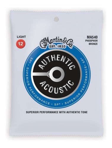 סט מיתרים 0.12 לאקוסטית Martin SP Phosphor Bronze Authentic MA540