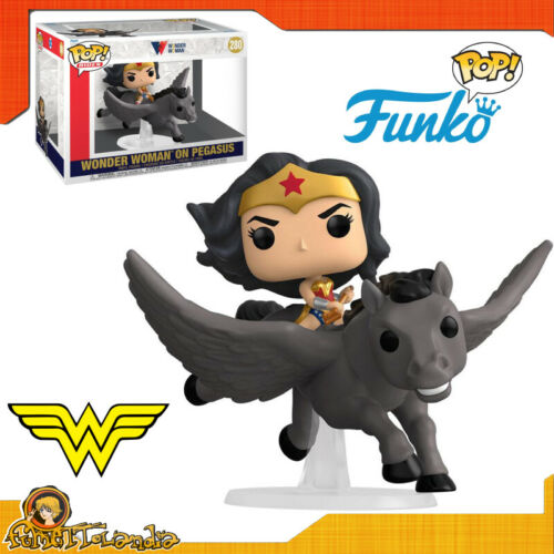 Funko Pop! Rides #280 Vinyl Heroes Dc Comics Wonder Woman On Pegasus