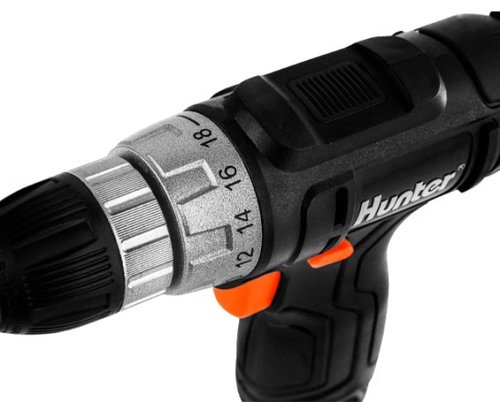 מברגה מקדחה נטענת 10.8V + סוללה 1.5 אמפר Hunter 100311-011