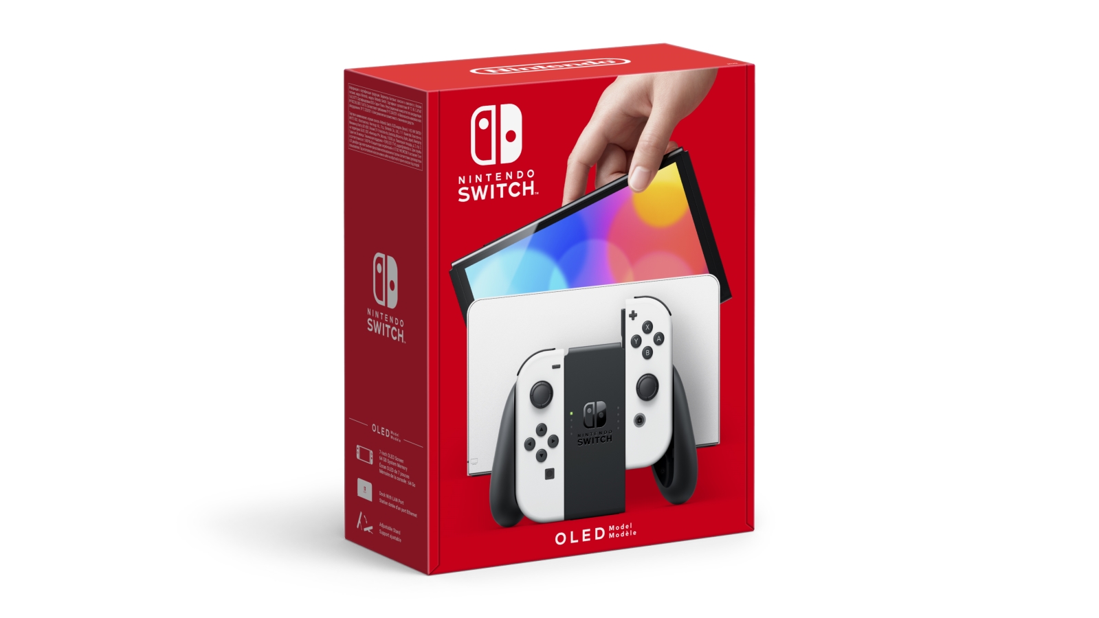 NINTENDO SWITCH OLED MODEL WHITE