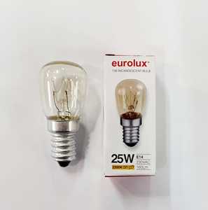 מנורה לתנור/מקרר עמידה עד 300 מעלות עוצמה 25W