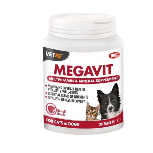 ויטמינים לכלבים וחתולים (30 יח') 
