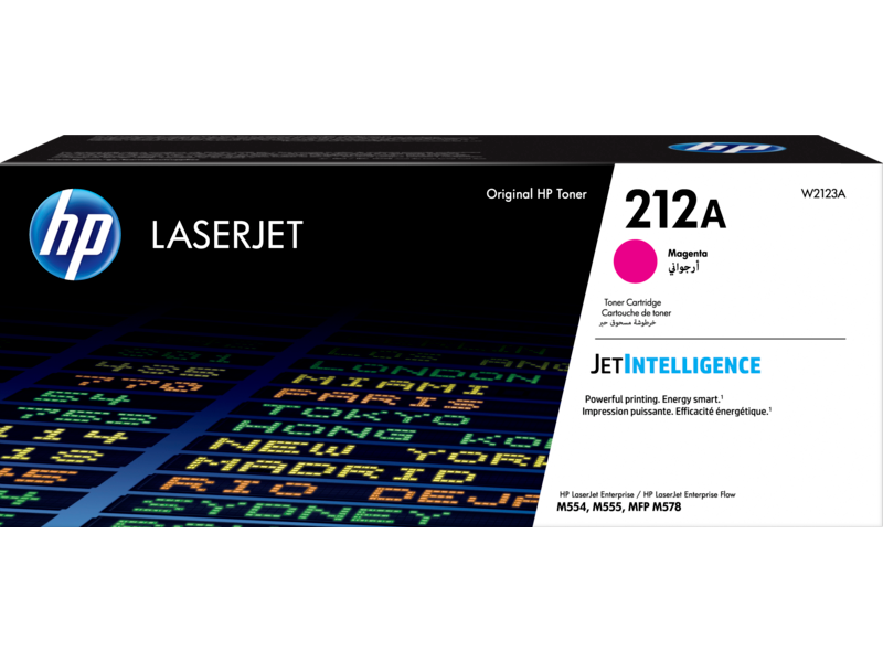 טונר מקורי אדום HP 212A Cyan W2123A