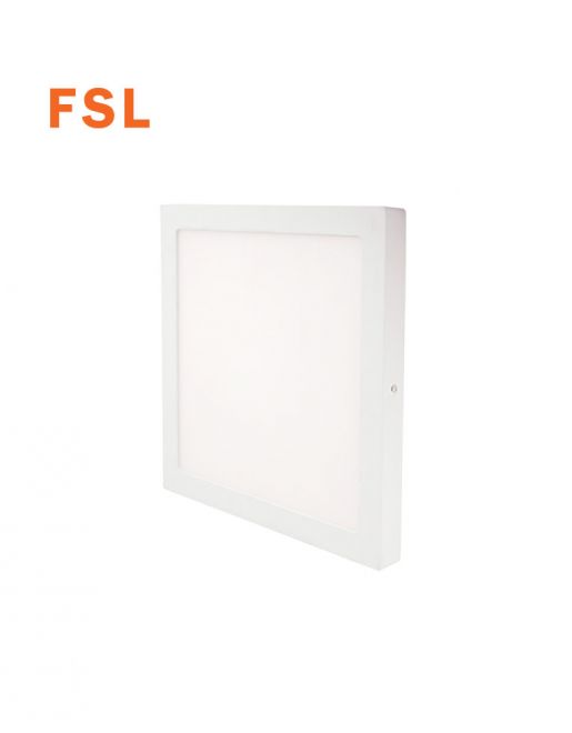 פאנל FSL מרובע צמוד תקרה 12W אור יום FS-CL-12W-D-SQ