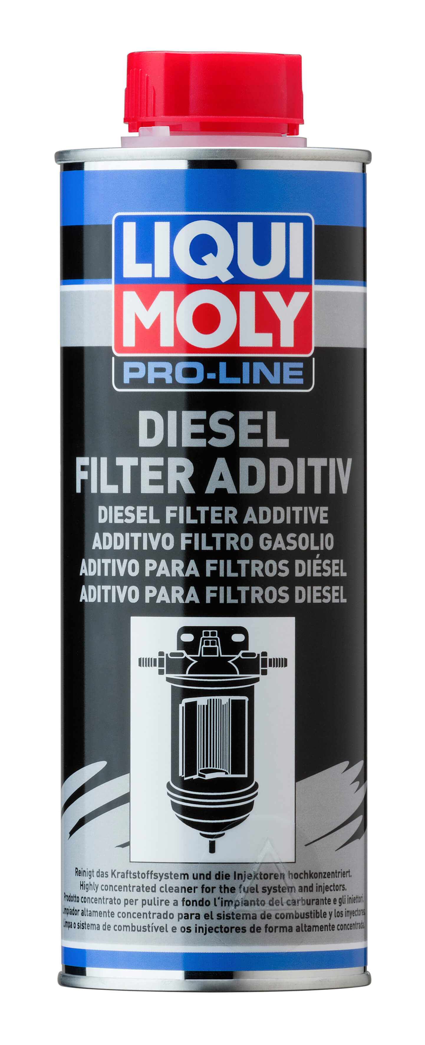 ‏מנקה מרססי ומשאבות דיזל מסילה משותפת | ‏Liqui Moly LIQUI54791 Pro-Line Diesel Filter Additive