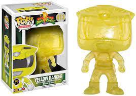 Funko Pop! Power Rangers # 413 Yellow Ranger Game Stop Morphing exclusive