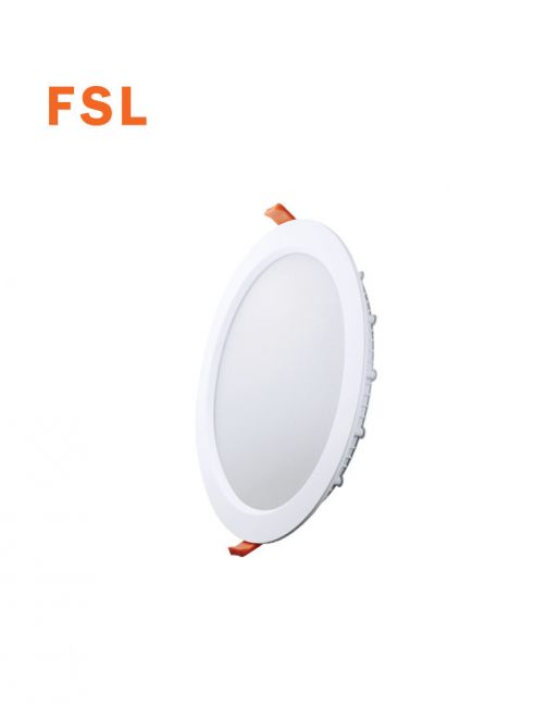 פאנל FSL עגול שקוע 9W אור יום FS-GT10-9W-D-RD
