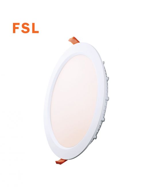 פאנל FSL עגול שקוע 25W אור חם FS-GT10-25W-W-RD