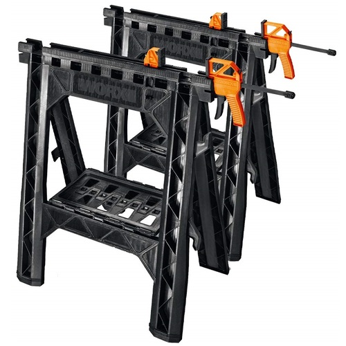 זוג חמורי עבודה מתקפלים WORX WX065