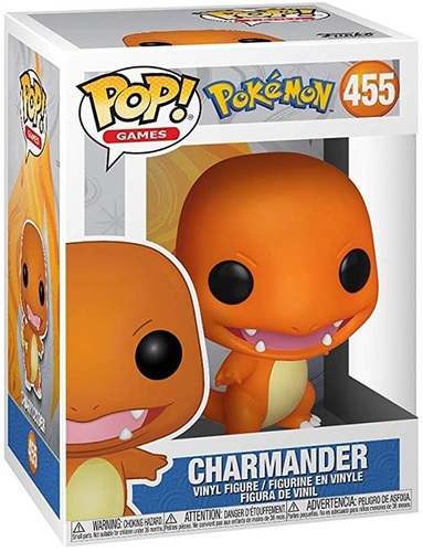 בובת פופ משחקים: פוקימון – צ'ארמנדר – Funko POP! Games: Pokemon – Charmander #455