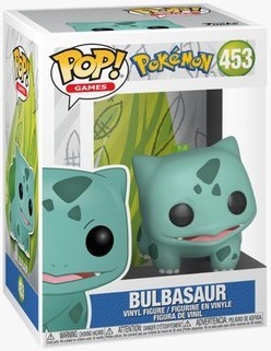 בובת פופ משחקים: פוקימון – בלבזאור – Funko POP! Games: Pokemon – Bulbasaur #453