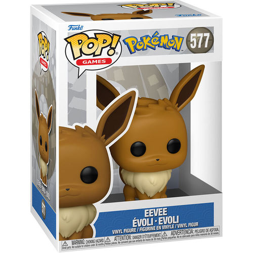 בובת פופ משחקים: פוקימון – איווי - Funko POP! Games: Pokemon – Eevee #577