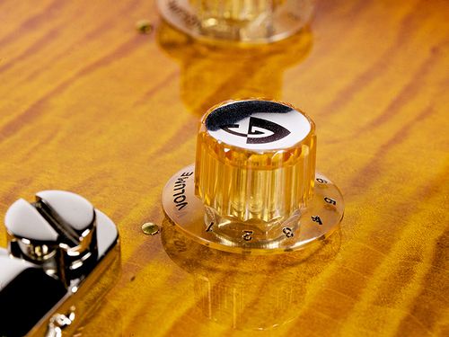 זוית נוספת GUILD Bluesbird in iced tea burst