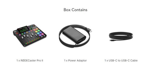 זוית נוספת Rode RODECaster Pro II