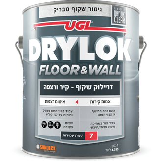 דריילוק שקוף - קיר ורצפה