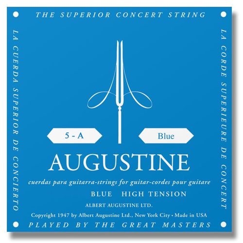 מיתר בודד לה (5) לגיטרה קלאסית אוגוסטין כחול Augustine Blue