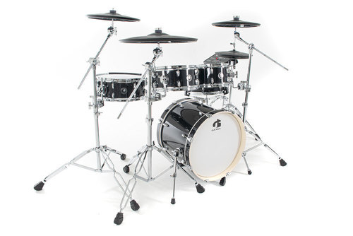 מערכת תופים אלקטרונית מקצועית תוצרת גרמניה G5 Pro BS5 בצבע שחור ובעיצוב אקוסטי 805505 מבית GEWA (Germany)