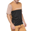 חולצת רכיבה קצרה חום / שחור 100% - AIRMATIC JERSEY 