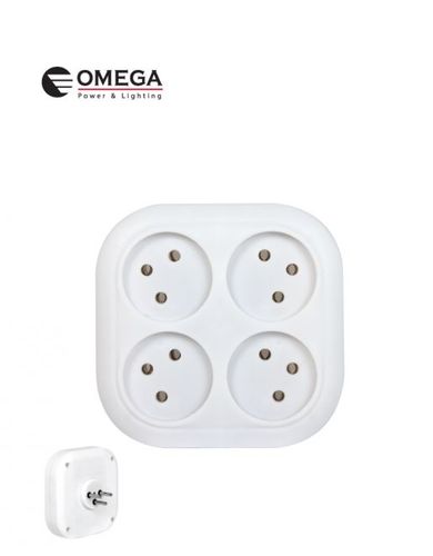 מפצל T4 מרובע OM-A-T4 PLUG