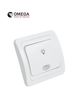 לחצן מדרגות מואר OM-STAIRS-WH-B