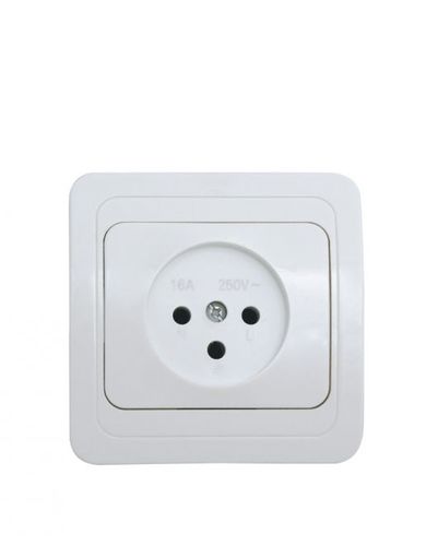 שקע כוח 16A OM-SOCKET-WH-B