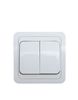 מפסק כפול OM-SWTC-2-WH-B