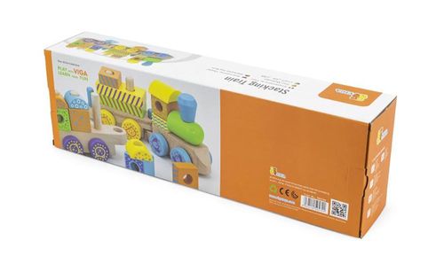 ויגה - רכבת התאמת צורות מעץ VIGA 50572