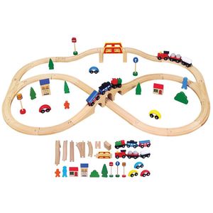 ויגה - מסלול רכבת בינוני מגנטי מעץ VIGA