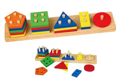 ויגה - התאמת צורות גאומטריות מעץ 58558 VIGA