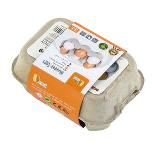 ויגה - תבנית וביצים מעץ 59228 VIGA