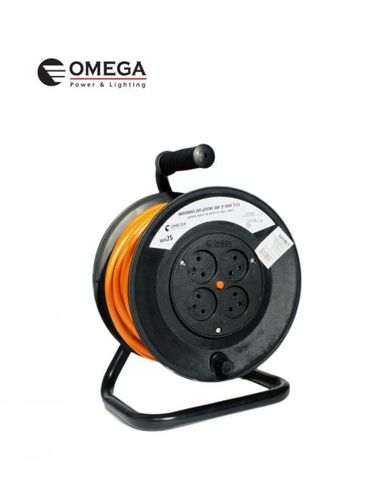 תוף מאריך 25 מטר 4 שקעים OM-BI-25A