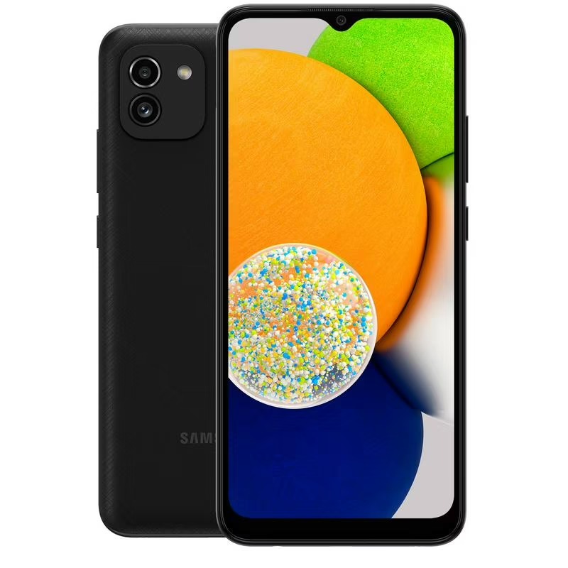 טלפון סלולרי 6.5" Samsung Galaxy A03 SM-A035F 64GB/4GB RAM שחור