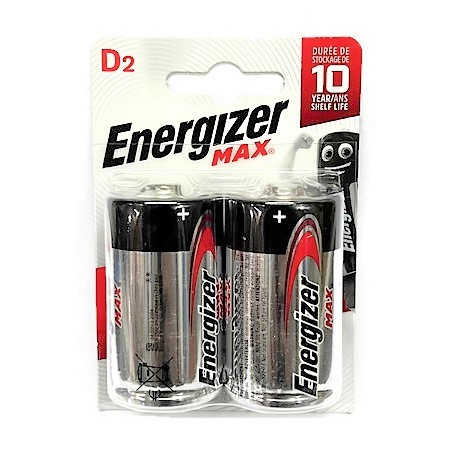 2 סוללות ENERGIZER -D