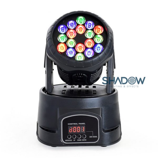 פנס מובינג לד -SHADOW L MOVING 18*3W