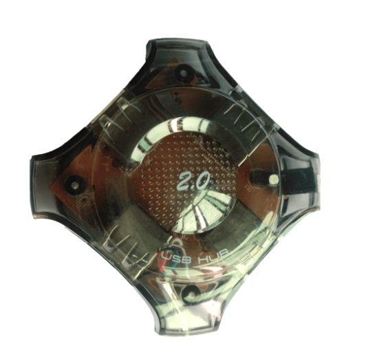 מפצל-כוכב שחור SL-100 HUB 4-USB SILVER-LINE