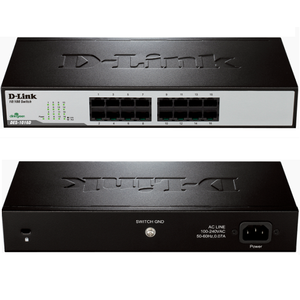 מתג 16 פורטים D-Link switch DES-1016D 10/100