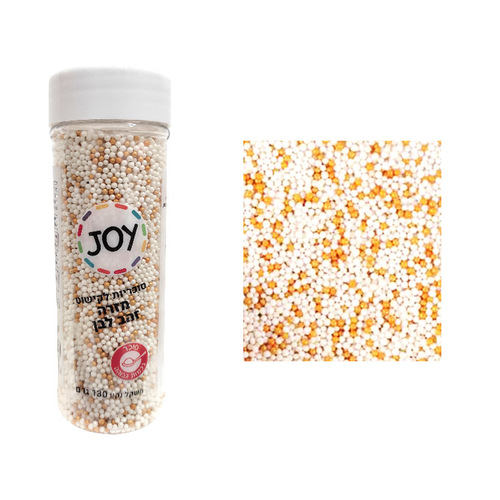 סוכריות ג'וי JOY מזרה זהב לבן 130 גרם