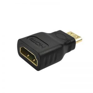 מתאם HDMI (נקבה) ל-מיניHDMI (זכר)- Gold Touch.