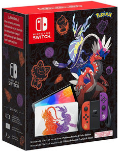 Nintendo Switch (דגם OLED) – Pokémon Scarlet & Pokémon Violet