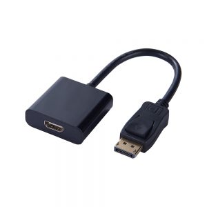 מתאם Display Port (זכר) ל- HDMI (נקבה) - Gold Touch
