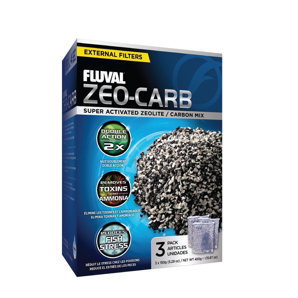 פלובל זאו קרב 450 גרם Fluval Zeo-Carb 