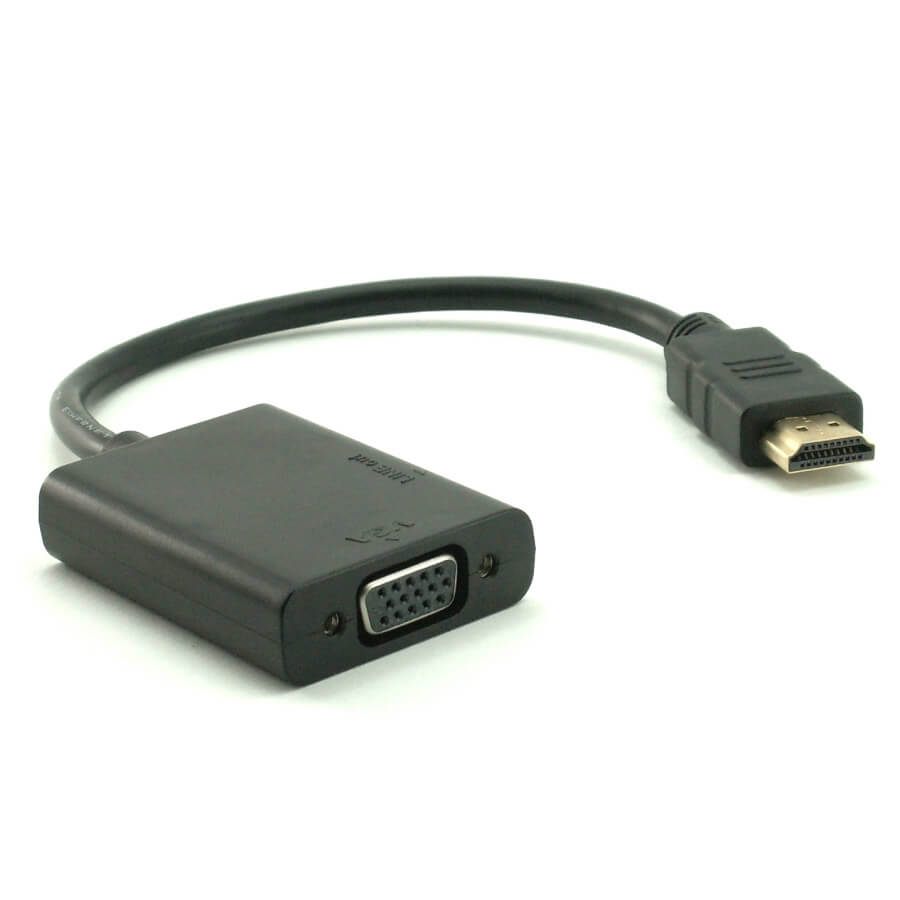 כבל מתאם HDMI ל-VGA + חיבור אודיו - GoldTouch