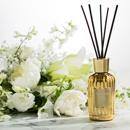 מפיץ ריח 100ml WHITE FLOWER זהב smr100k-1011-z