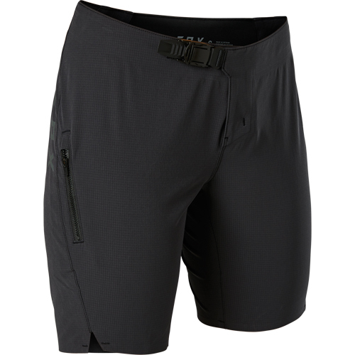 מכנס רכיבה לאופני שטח נשים פלקסאייר שחור - WOMENS FLEXAIR LITE SHORTS