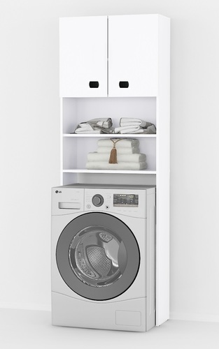 ארון שירות למכונת הכביסה עם ארונית טודו דיזיין - מוצר חיסול מעודפים Tudo Design