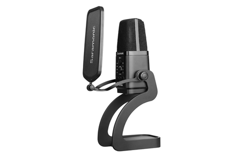 מיקרופון קונדנסר שולחני עם חיבור Saramonic SR-MV7000 - USB