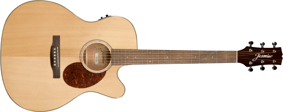 גיטרה אקוסטית מוגברת Jasmine JO-37CE