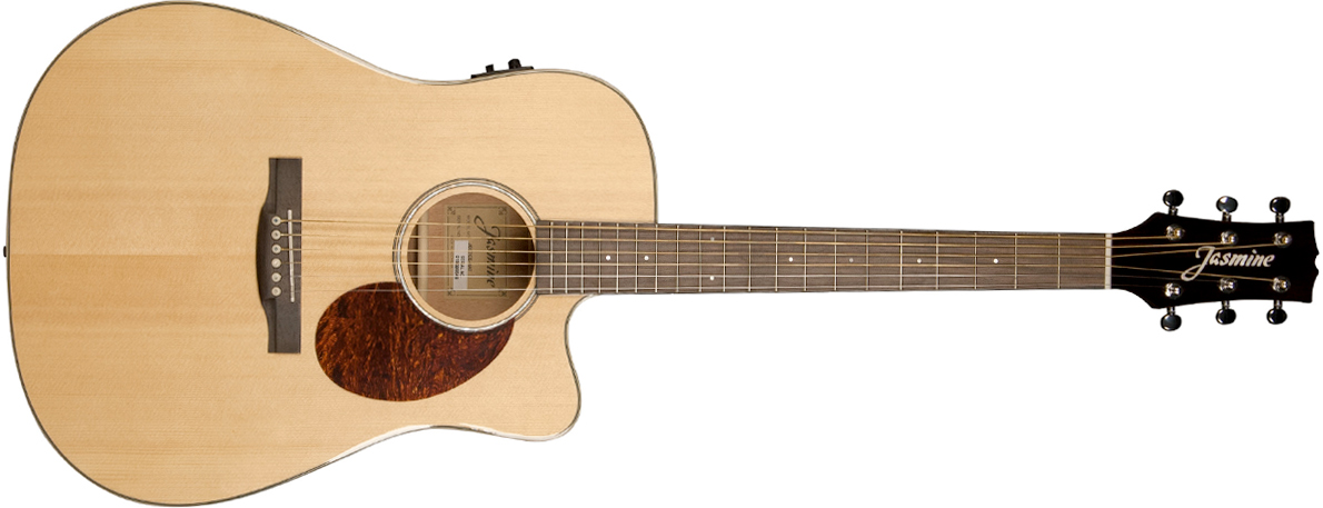 גיטרה אקוסטית מוגברת Jasmine JD-37CE